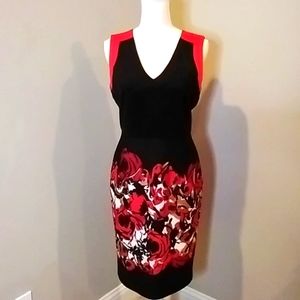 Karl Lagerfeld faux suede sheeth